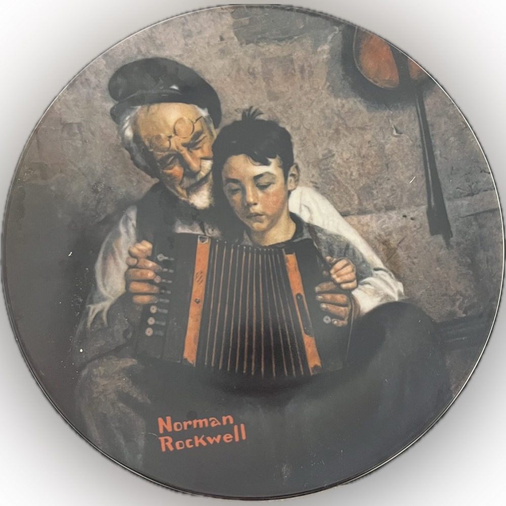 Norman Rockwell “The Music Maker” Collector Plate | Limited Edition | 1981 🎶